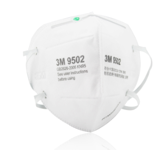 3M9502（頭帶式，折疊式,2片裝）防顆粒物口罩